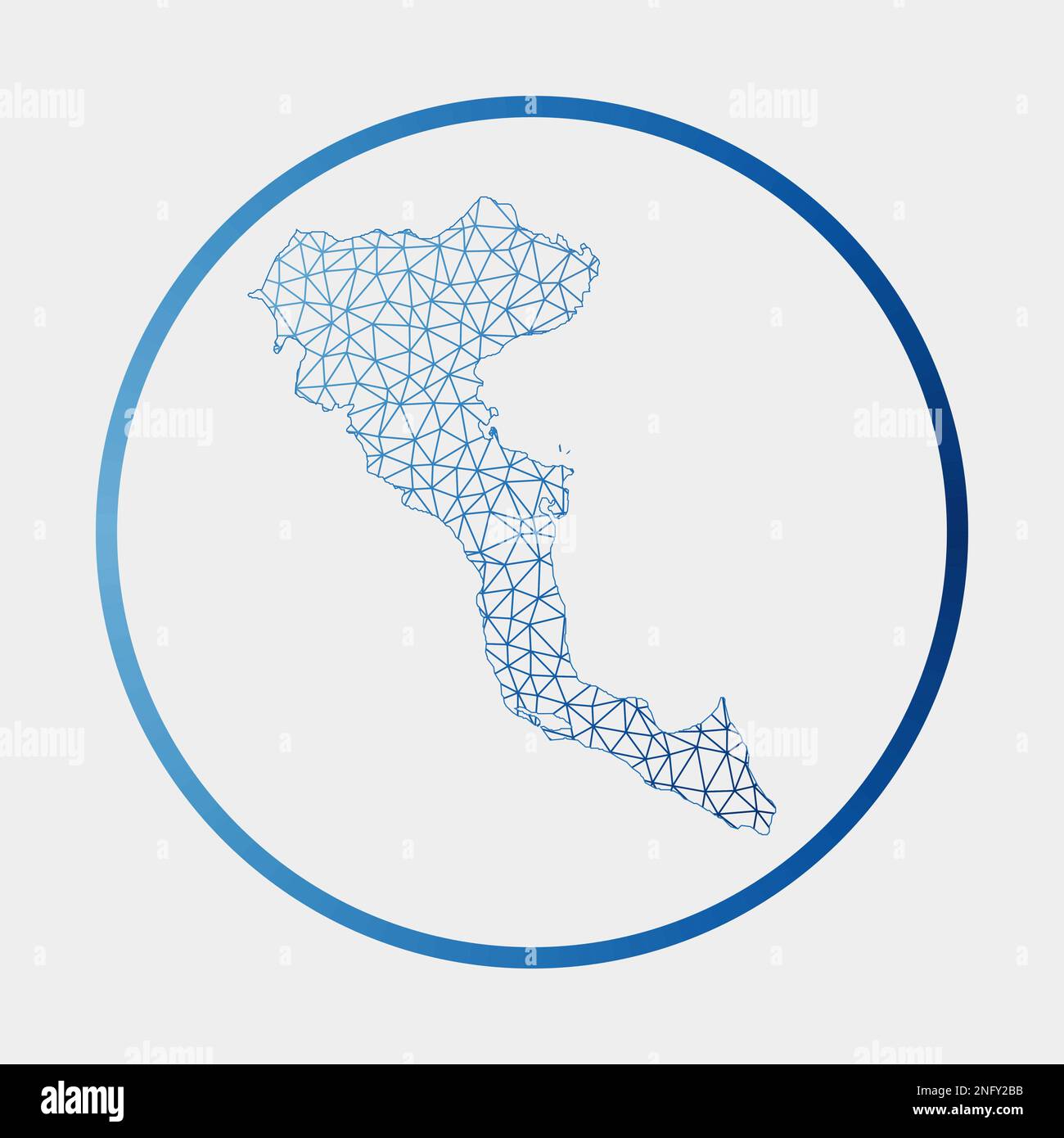 Corfu greece location map hi-res stock photography and images - Alamy