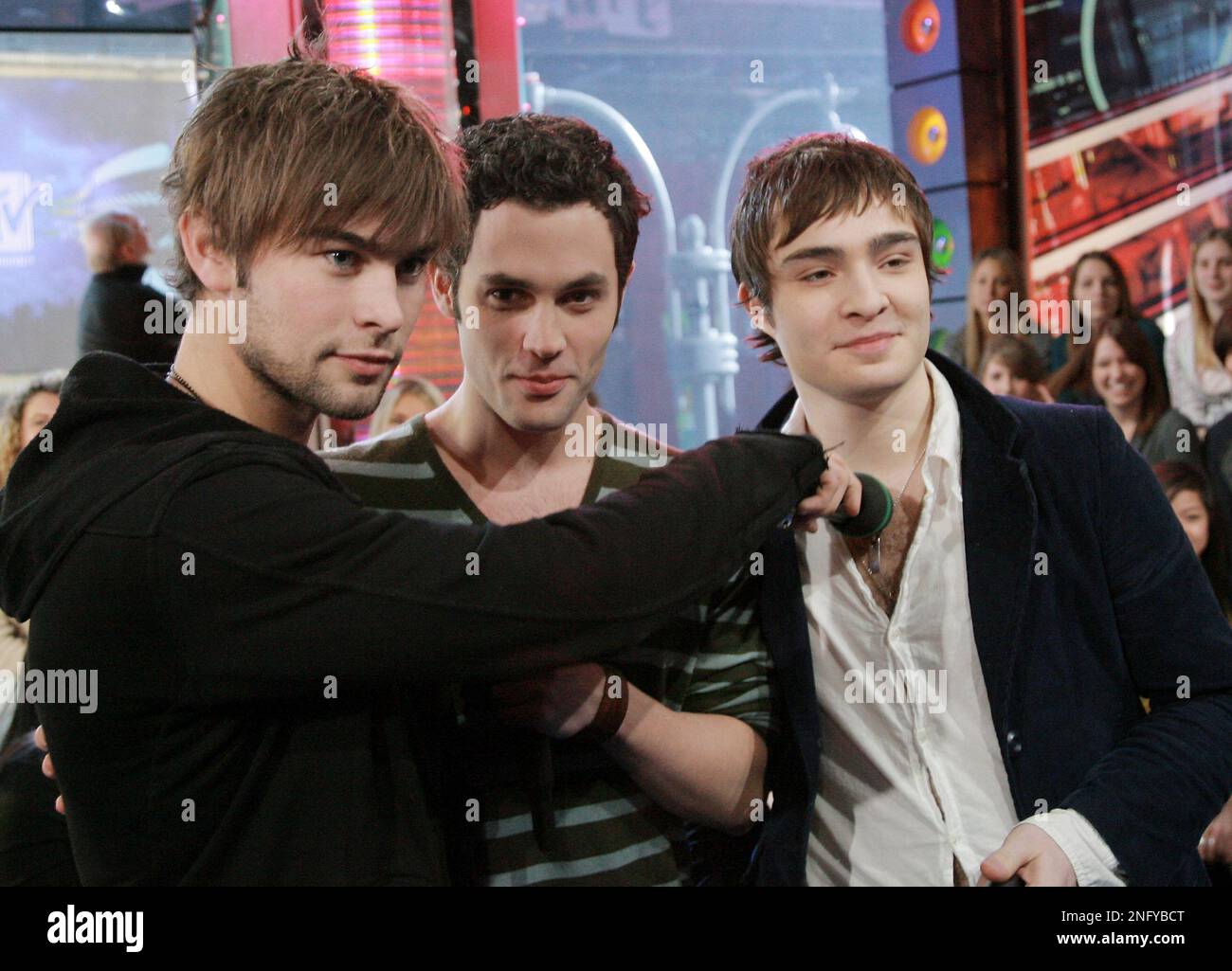 Penn Badgley Chace Crawford Ed Westwick