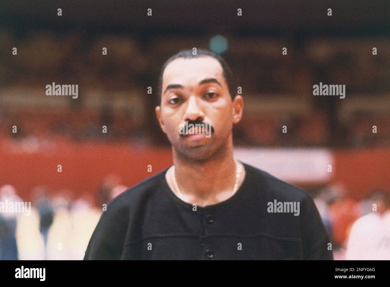Greg Foster, Track and Field star, February 22, 1985. (AP Photo/Richard ...