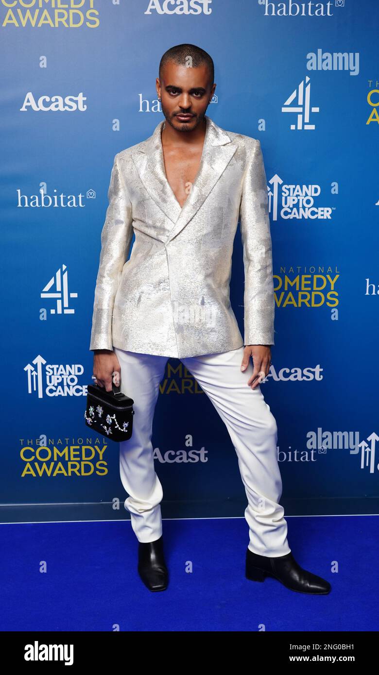 Layton Williams attends the National Comedy Awards 2023 at the Roundhouse, Chalk Farm, London. Picture date: Friday February 17, 2023. Stock Photo