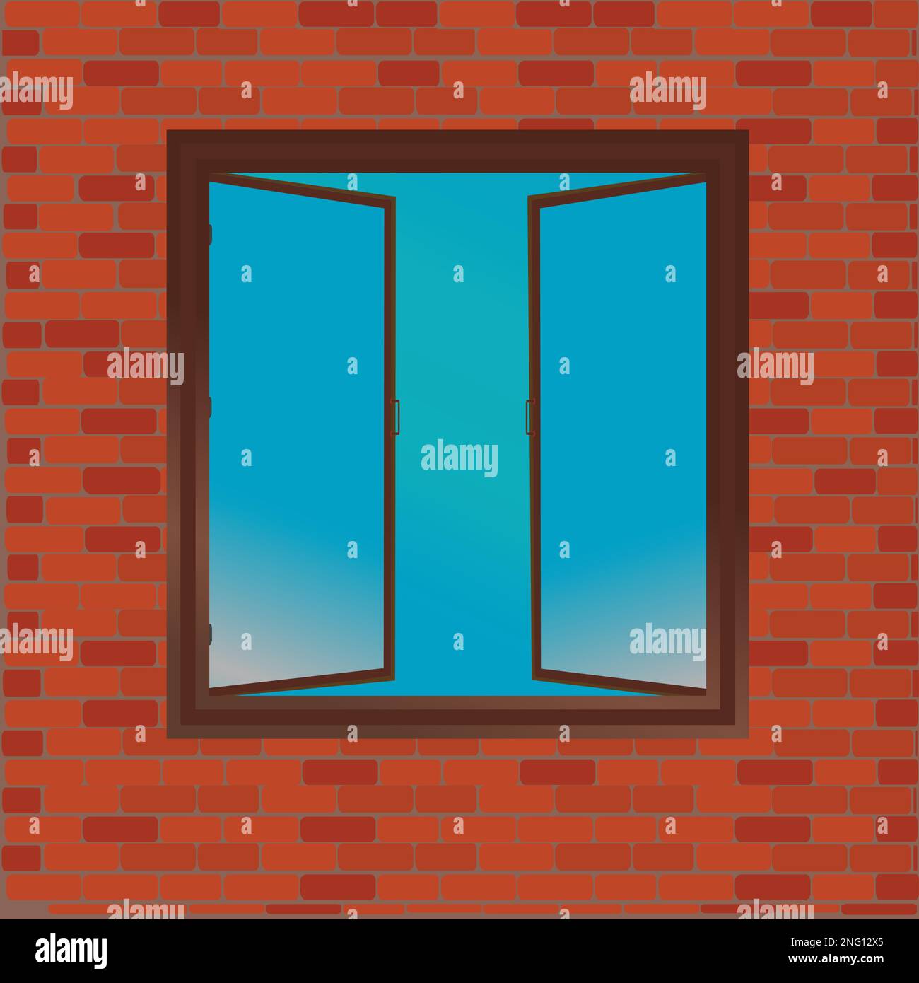 Ventilation bricks Stock Vector Images - Alamy
