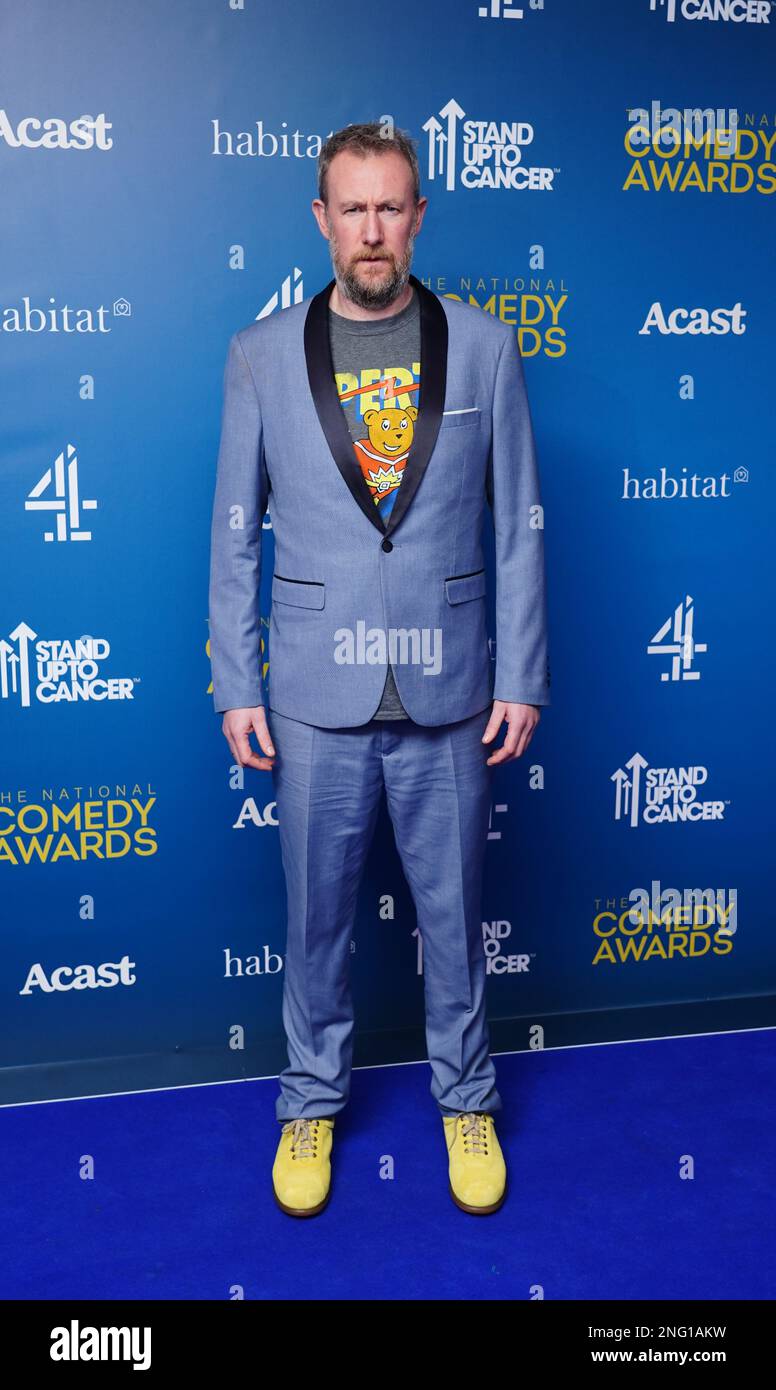 Alex Horne attends the National Comedy Awards 2023 at the Roundhouse, Chalk  Farm, London. Picture date: Friday February 17, 2023 Stock Photo - Alamy