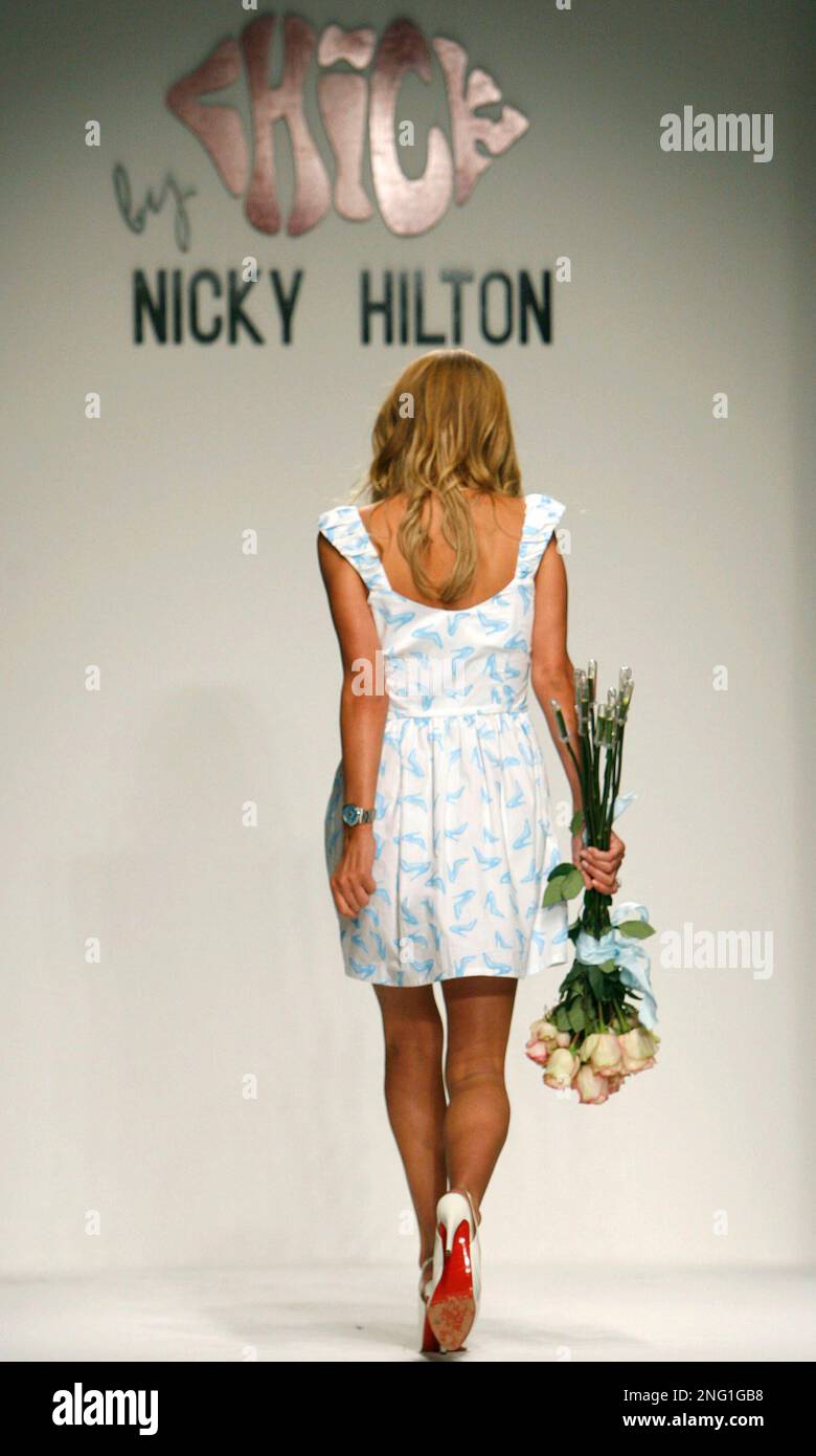 nicky hilton project runway dress S2/E5: Congratulations, Santino!