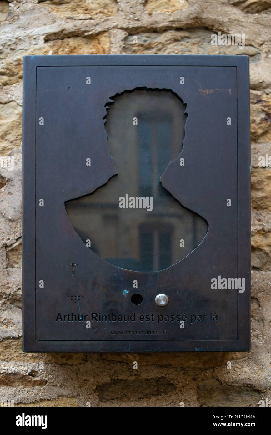 February 02, 2023 - Charleville-Meziérès, France: post box, Arthur ...