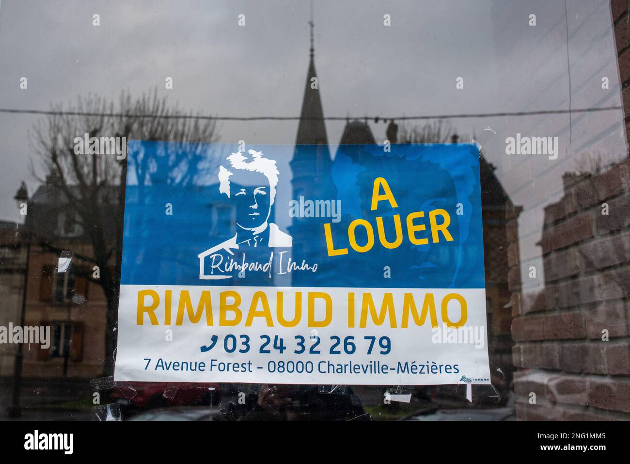 February 04, 2023 CharlevilleMeziérès, France Rimbaud Immo, real