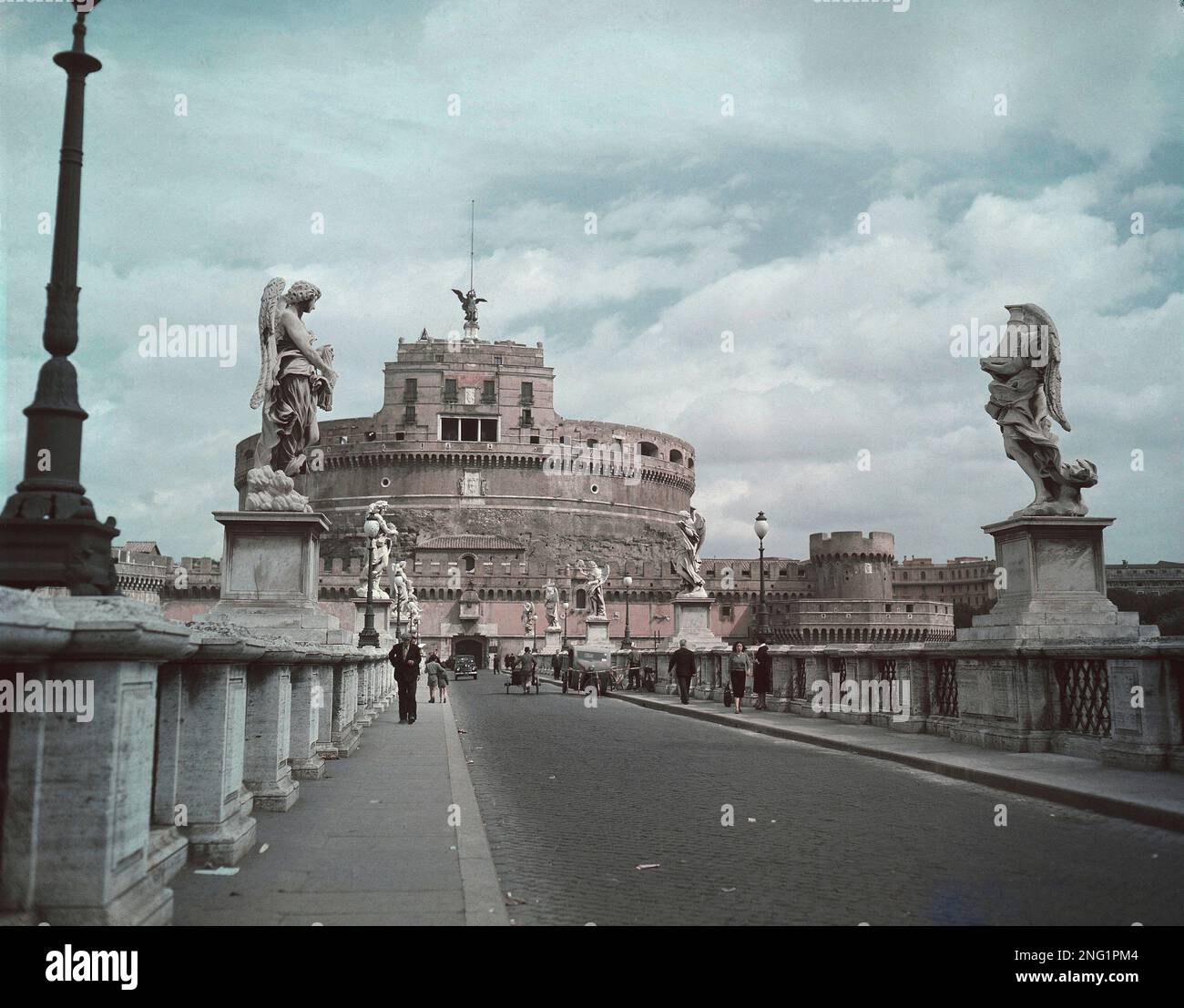 Mausoleum of Emperor Hadrian which is better known to tourists as the ...