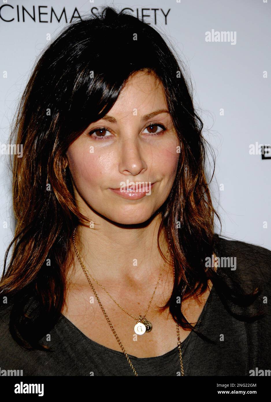 Actress Gina Gershon attends a Cinema Society & W Magazine hosted