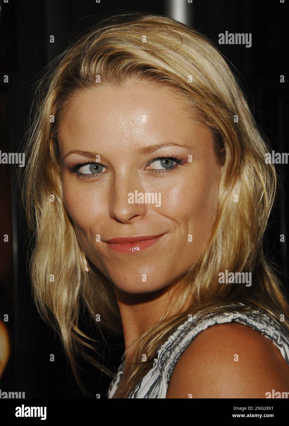 Actress Kiera Chaplin attends a special screening of "Lust, Caution" at the Landmark Sunshine Cinema, Thursday, Sept. 27, 2007 in New York. (AP Photo/Evan Agostini) Stock Photo