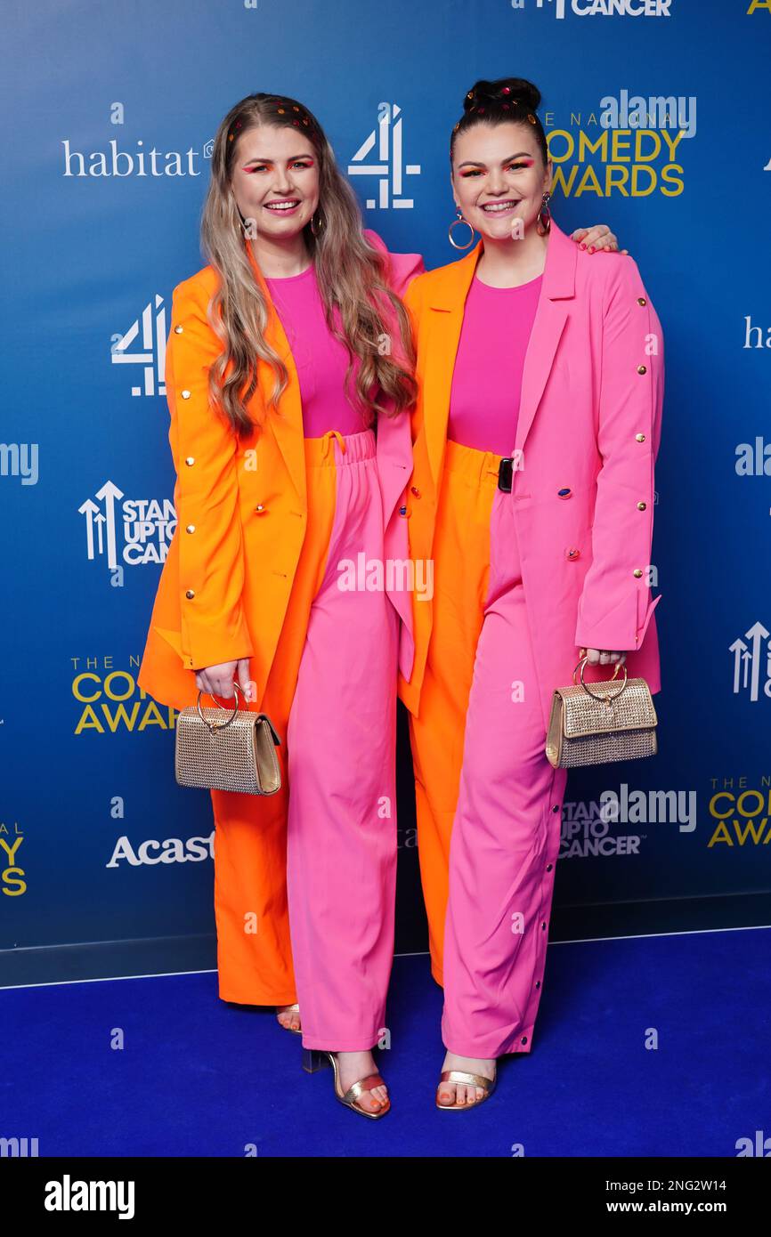 Chloe Tingey and Tabby Tingey attend the National Comedy Awards 2023 at ...