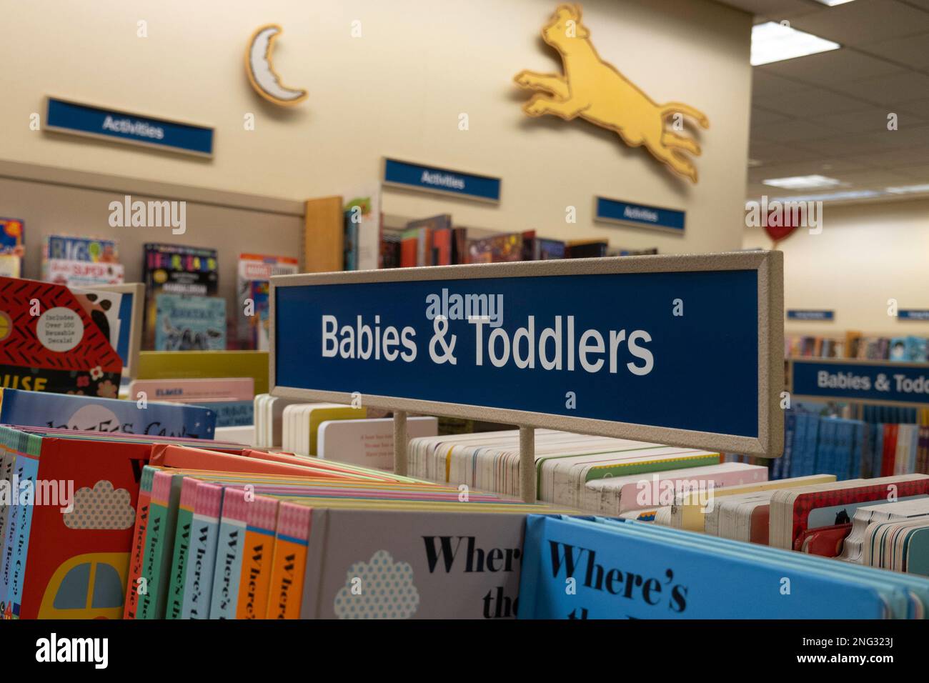 Barnes & Noble booksellers on Fifth Avenue has a large selection of