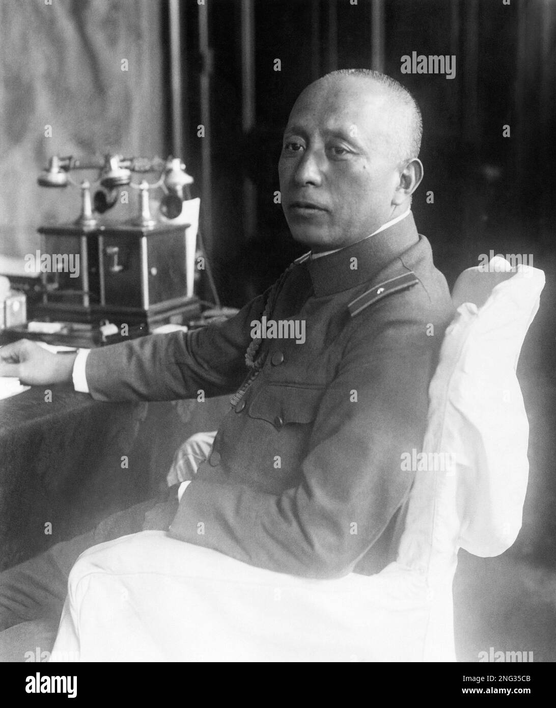 Gen. Yoshijiro Umezu, shown here, September 18, 1944 has been appointed