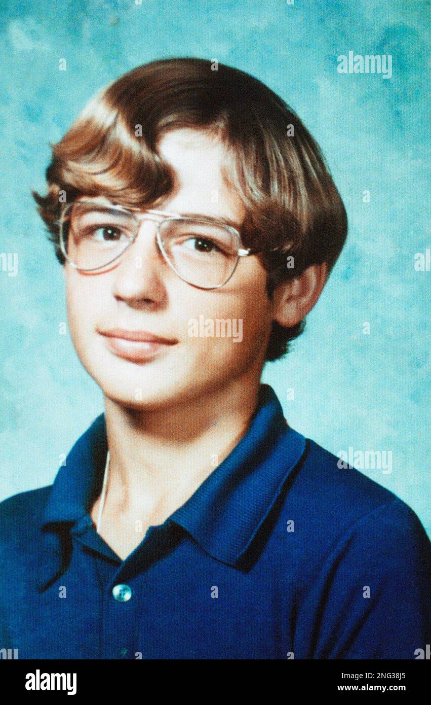 This is an undated photo of David Koresh at age 14. Koresh, who claims