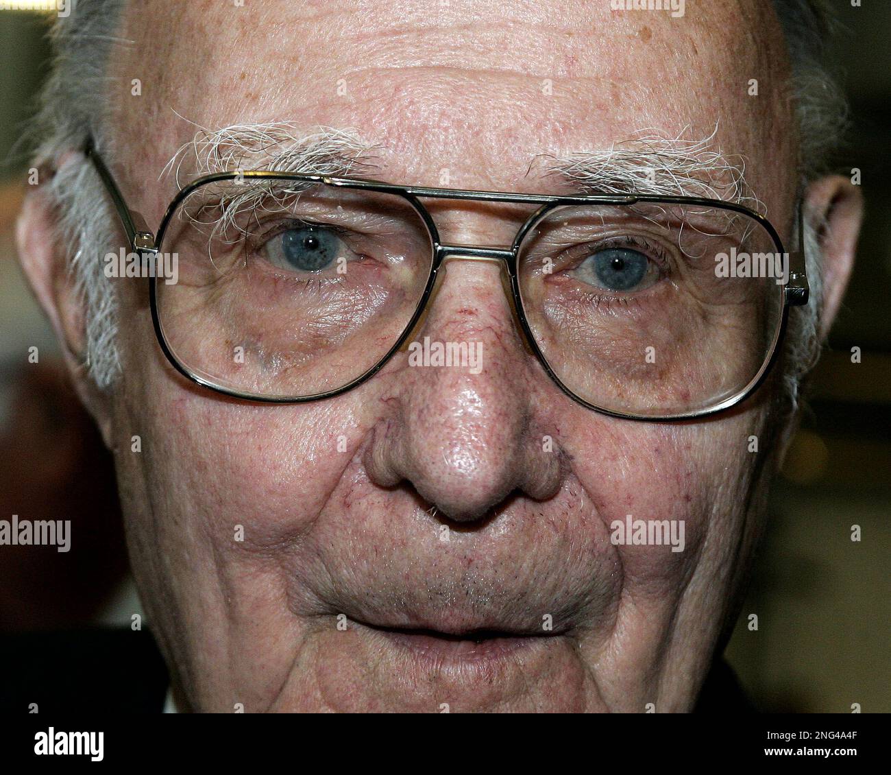 Schwedens IKEAGruender Ingvar Kamprad, fotografiert am 17.Juni 2007 in