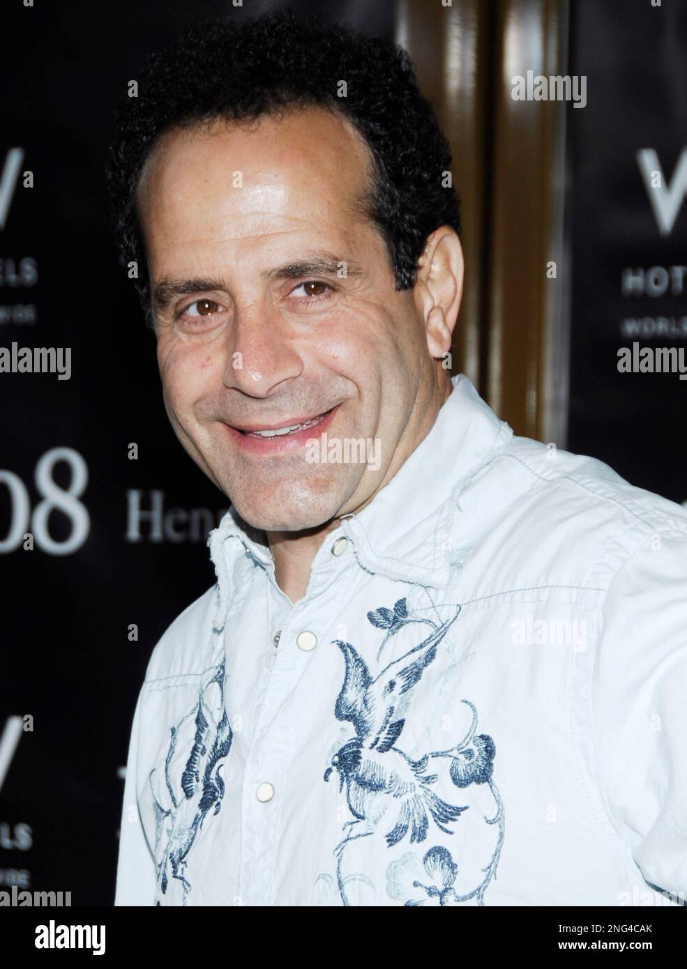 Actor Tony Shalhoub poses on the press line at the world premiere of ...