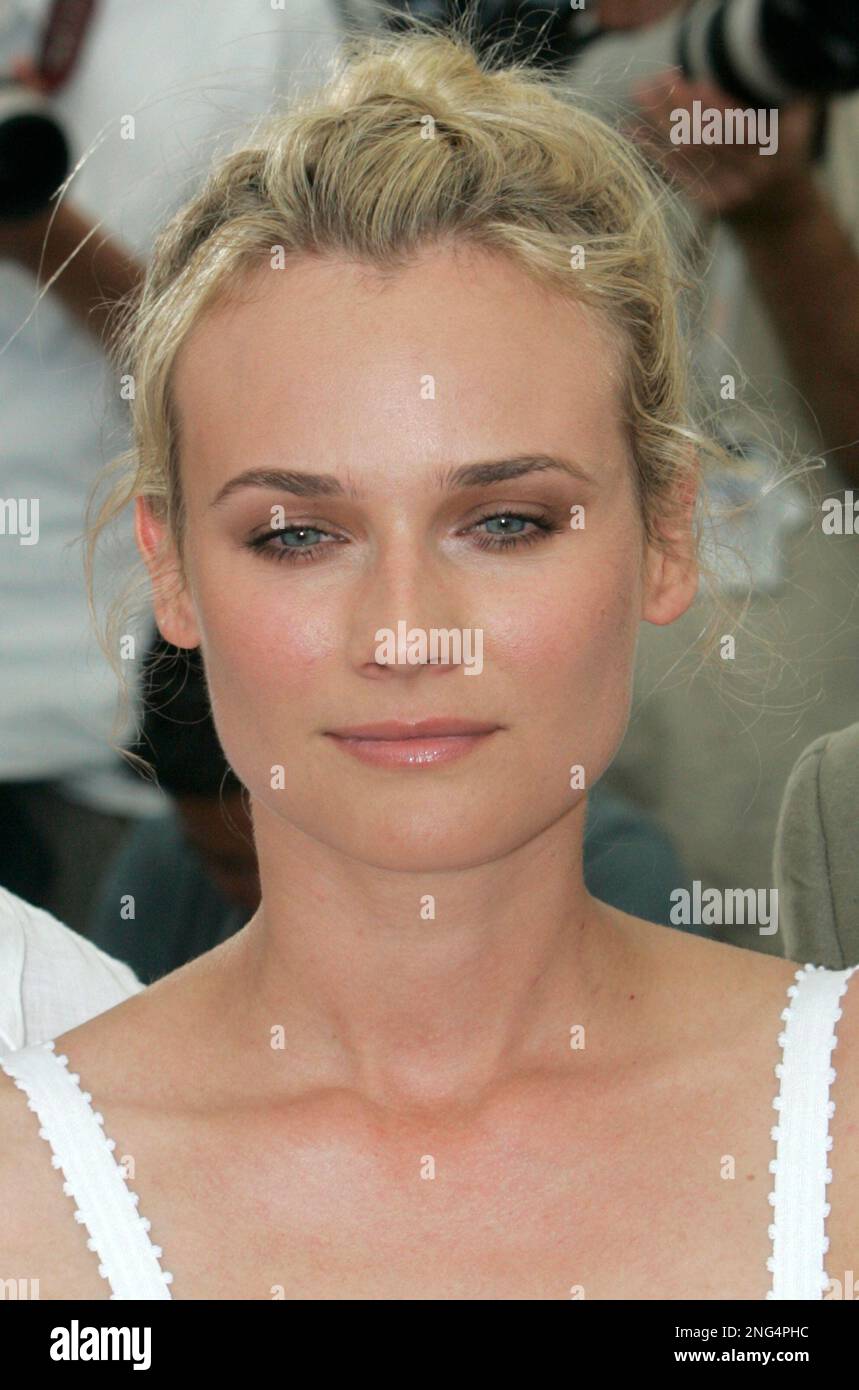 German actress Diane Kruger poses during a photo call for the film 