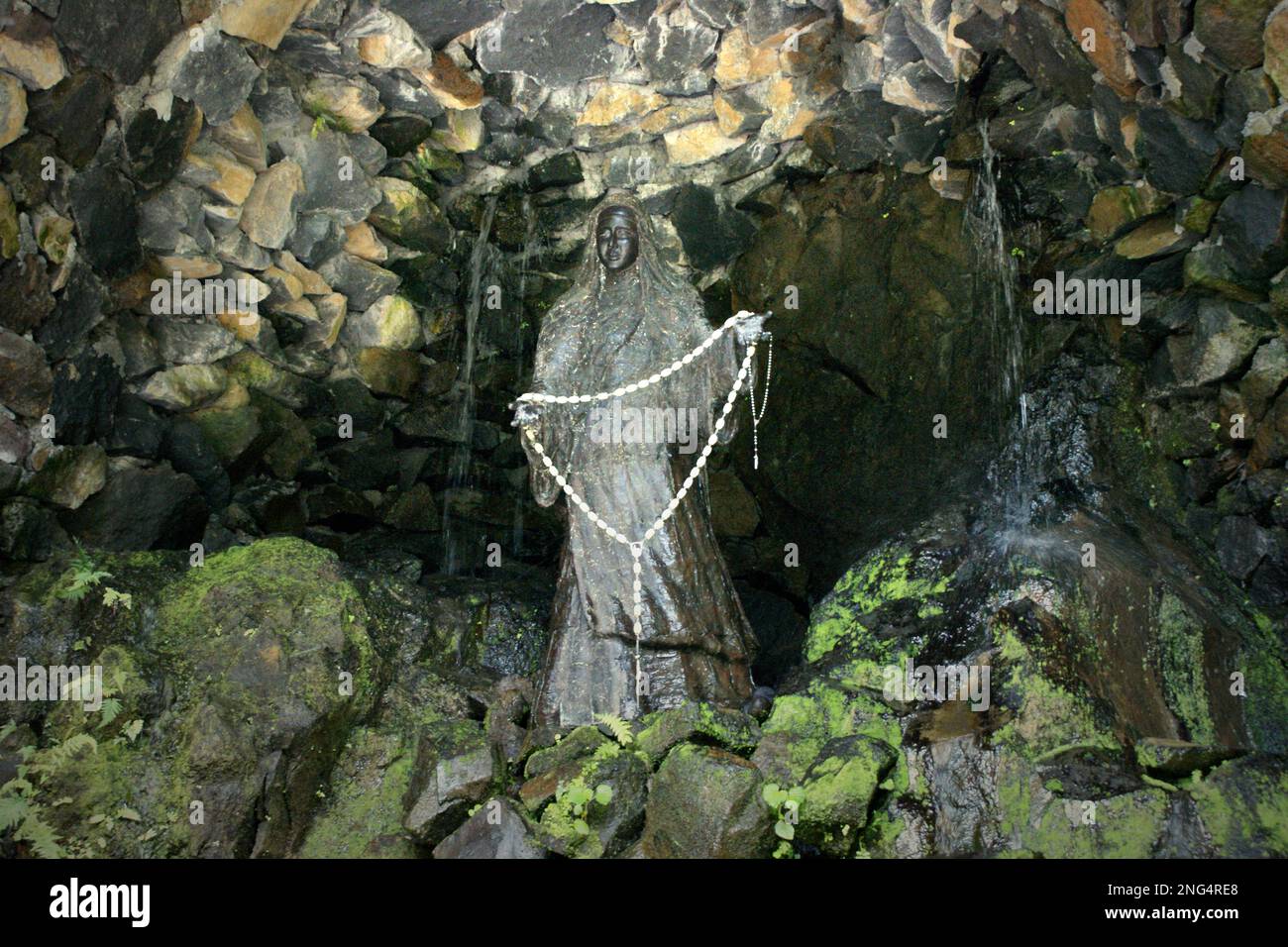 A Mother Mary (Holy Mary) cave at Bukit Doa Tomohon (Prayer Hill of