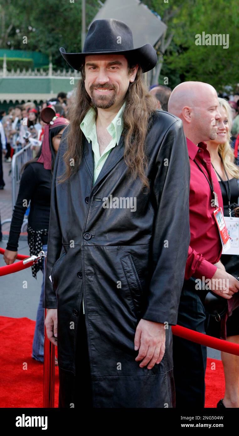 Chris Ferguson poses for photographers at the film premiere of