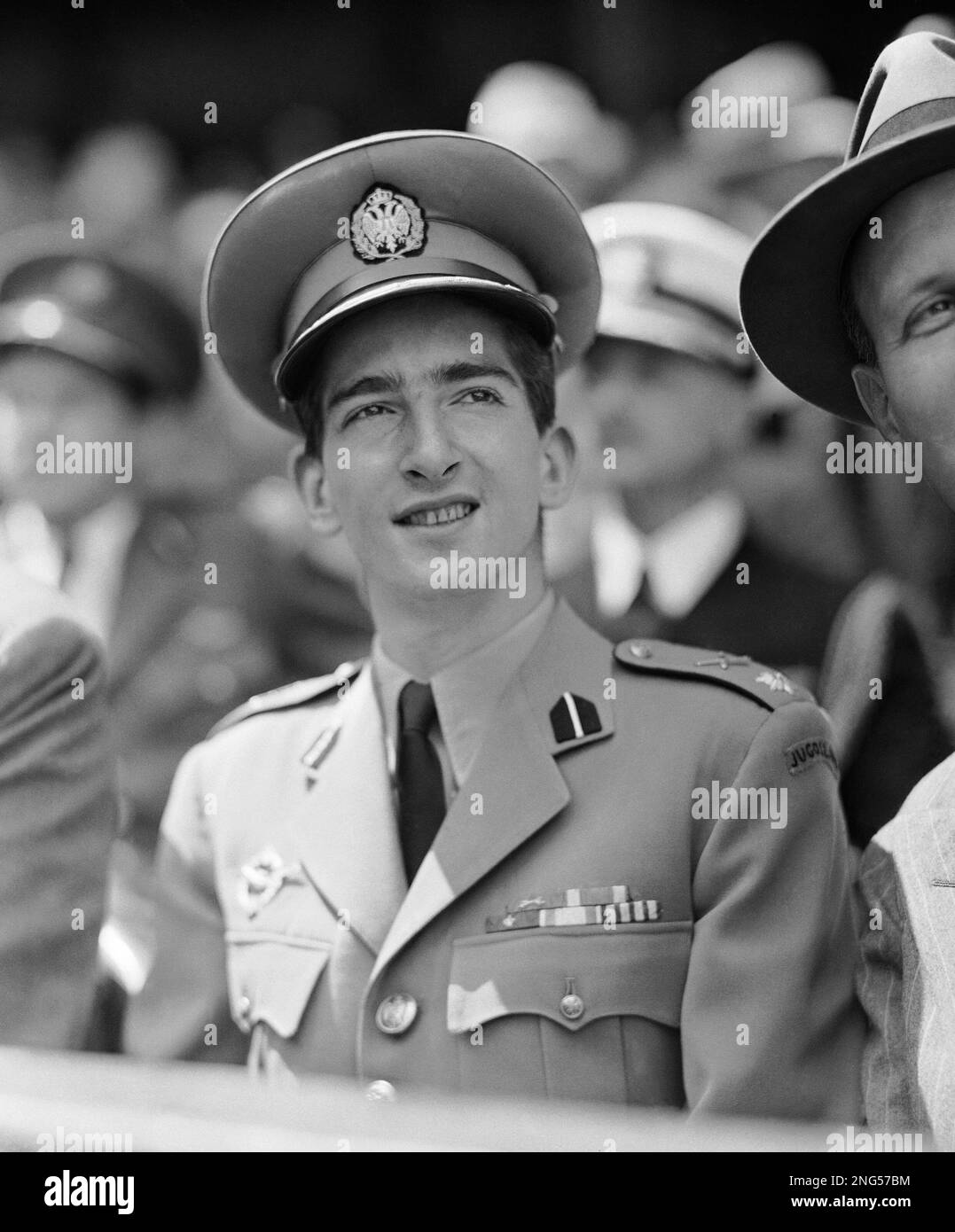 King Peter II Of Yugoslavia in America July 9, 1942. (AP Photo Stock ...