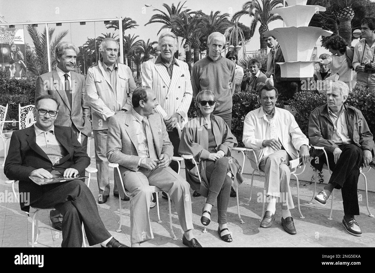 The jury members of the 37th International Cannes Film Festival pose in ...