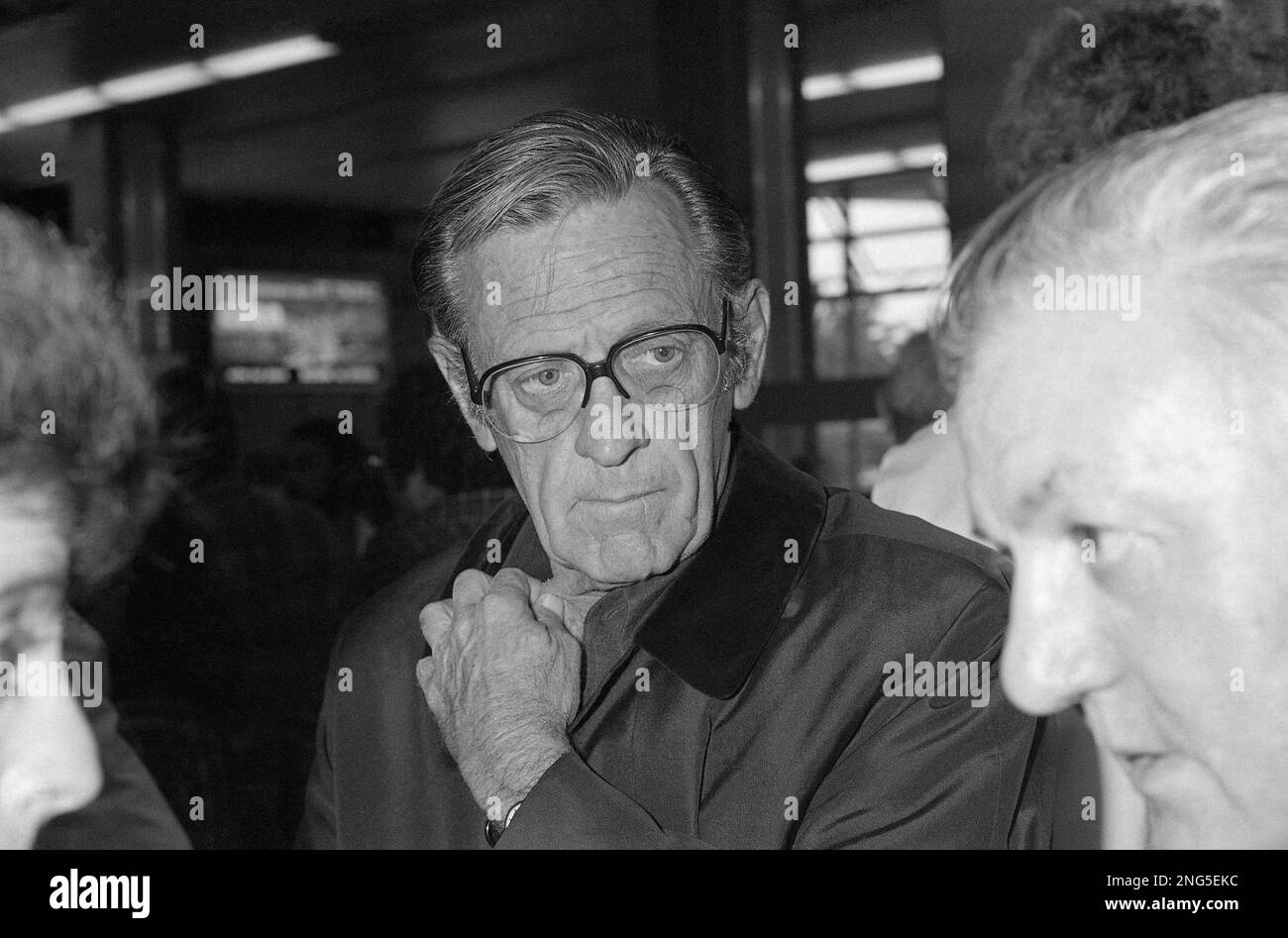 U.S. actor William Holden attends the screening of the German film ...