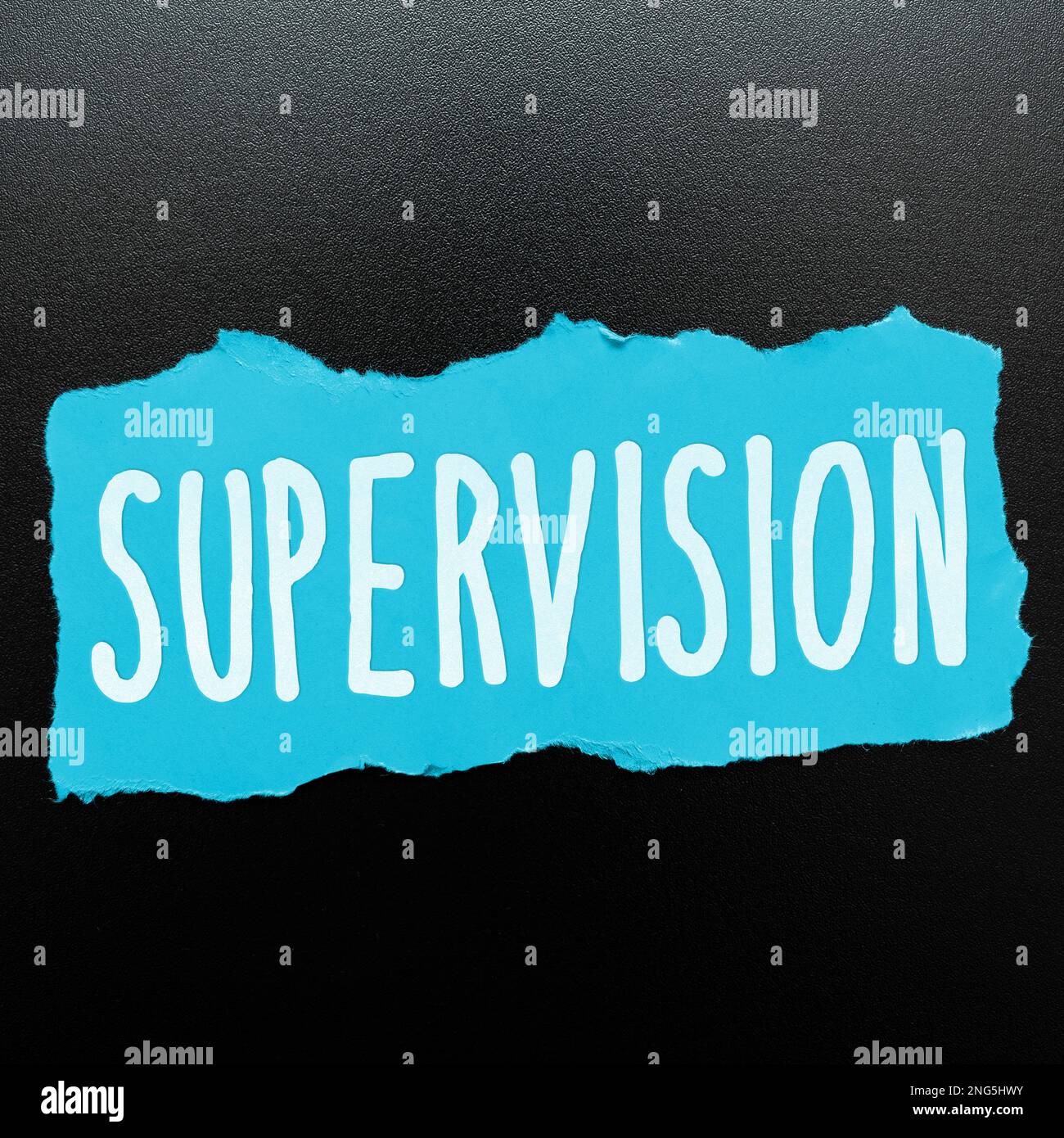 Text caption presenting Supervision. Concept meaning monitoring and