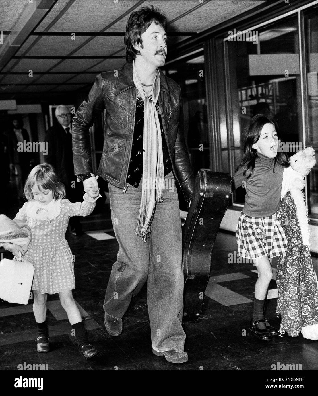 Paul McCartney and his daughters, fiveyearold Stella, and sevenyear