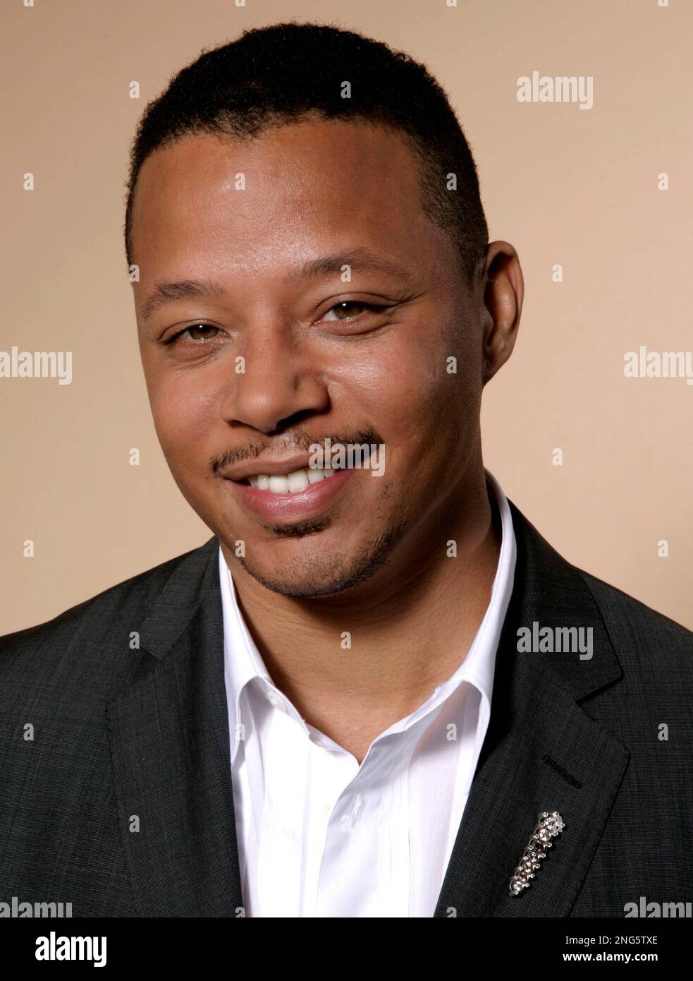 Actor Terrence Howard poses for a portrait in Los Angeles on Monday