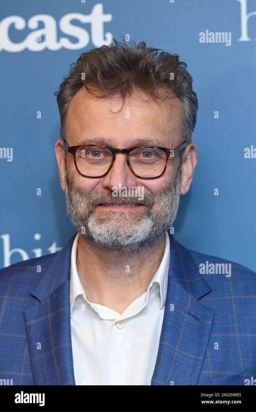 London UK 17 February 2023 Hugh Dennis Attending The The National london-uk-17-february-2023-hugh-dennis-attending-the-the-national