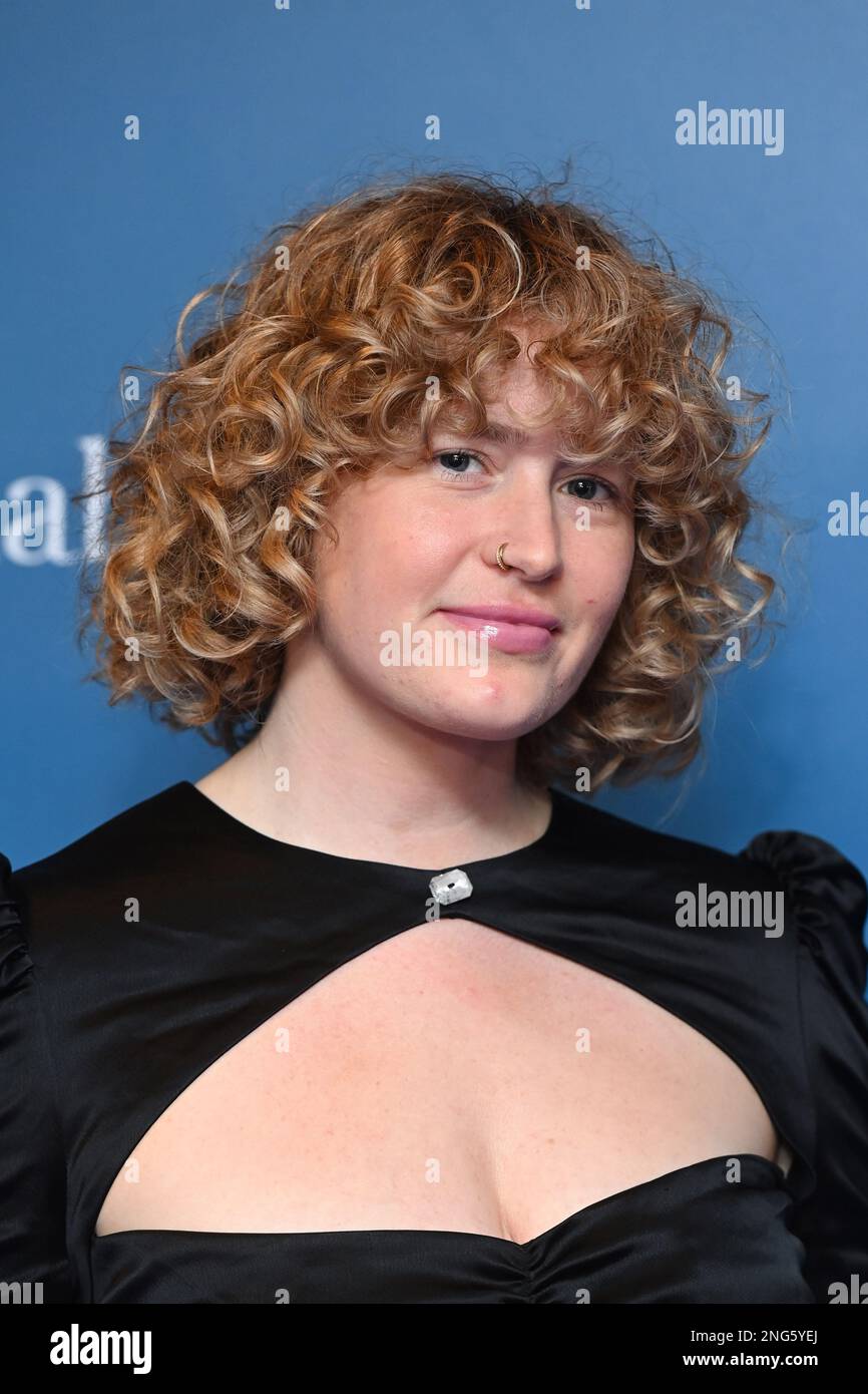 London, UK. 17 February 2023. Grace Campbell attending the The National