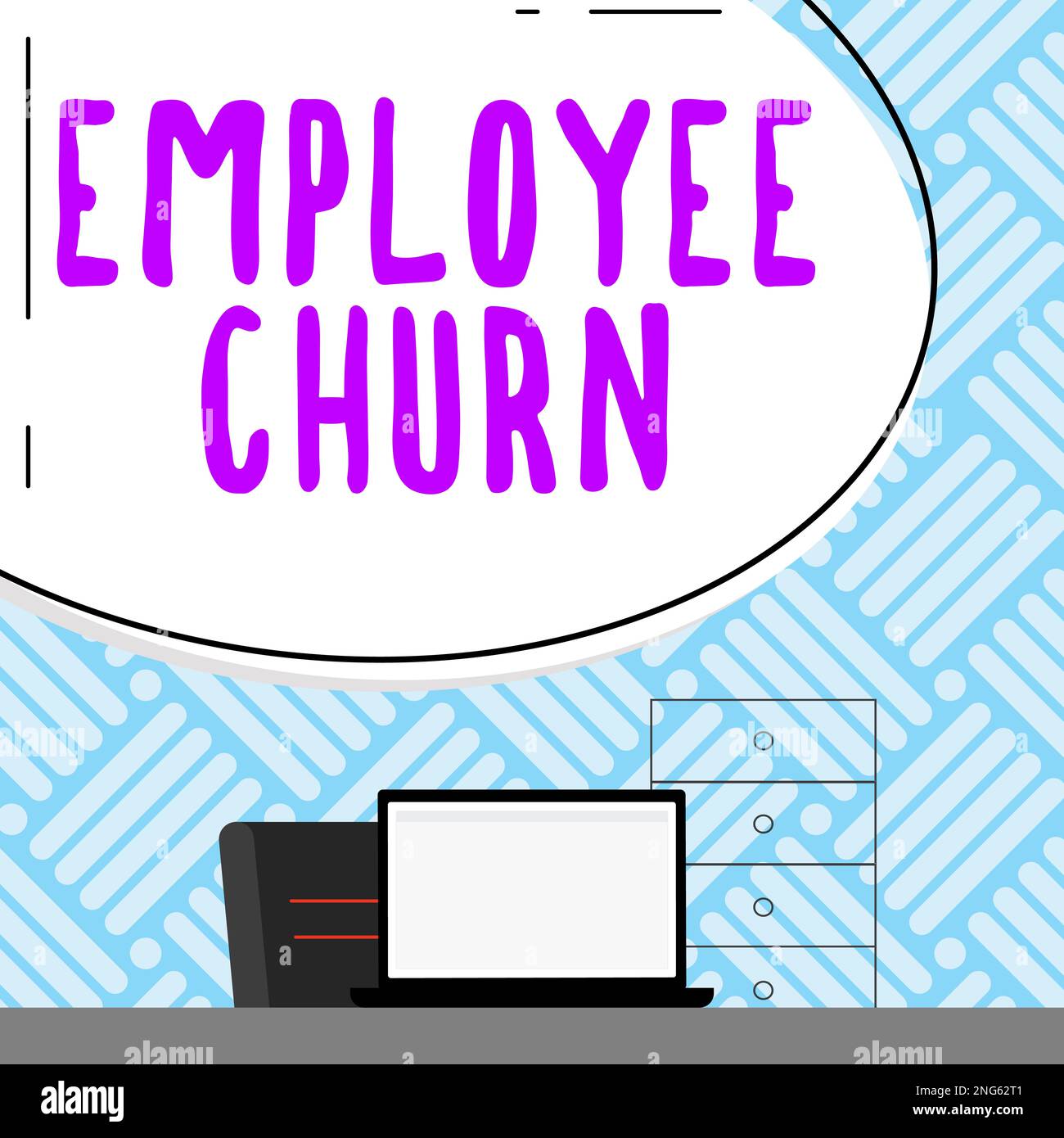 Inspiration showing sign Employee Churn. Business showcase rate of ...