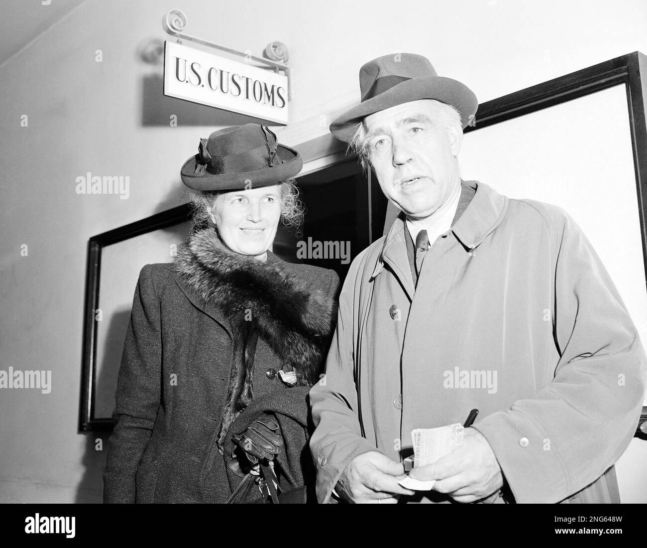 The Physicist Wife Who Overturned The World Prof. Niels Bohr, Danish atomic physicist and his wife, Margrethe
