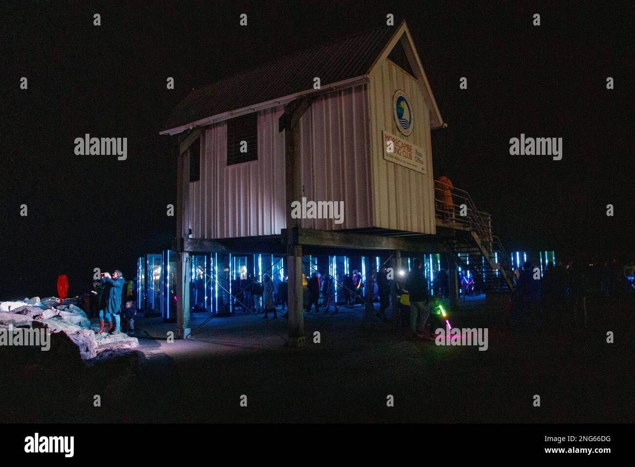 Morecambe, Lancashire, United Kingdom. 17th Feb, 2023. Pictures of the