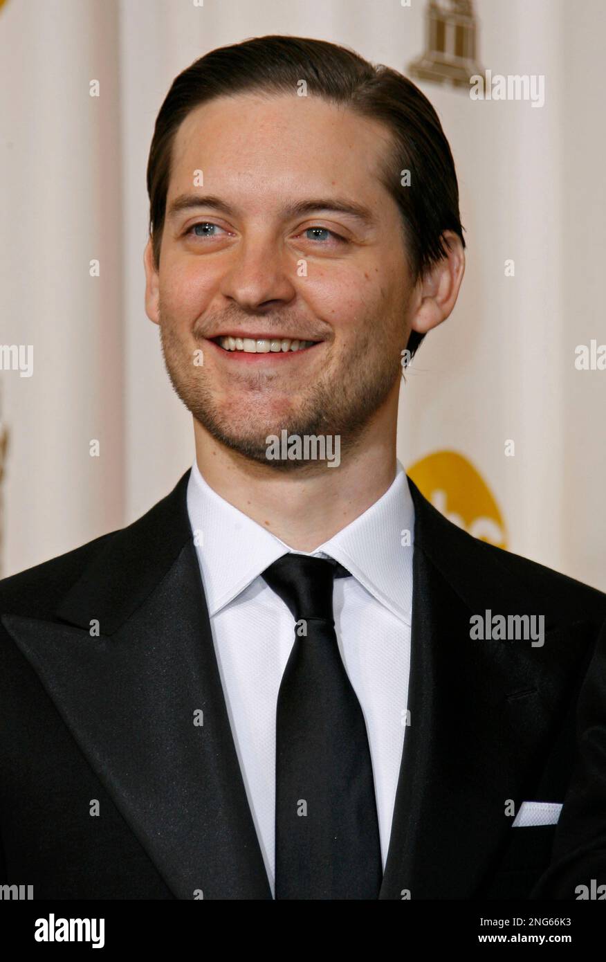 Tobey Maguire Poses After Presenting The Oscar For Best Original tobey-maguire-poses-after-presenting-the-oscar-for-best-original