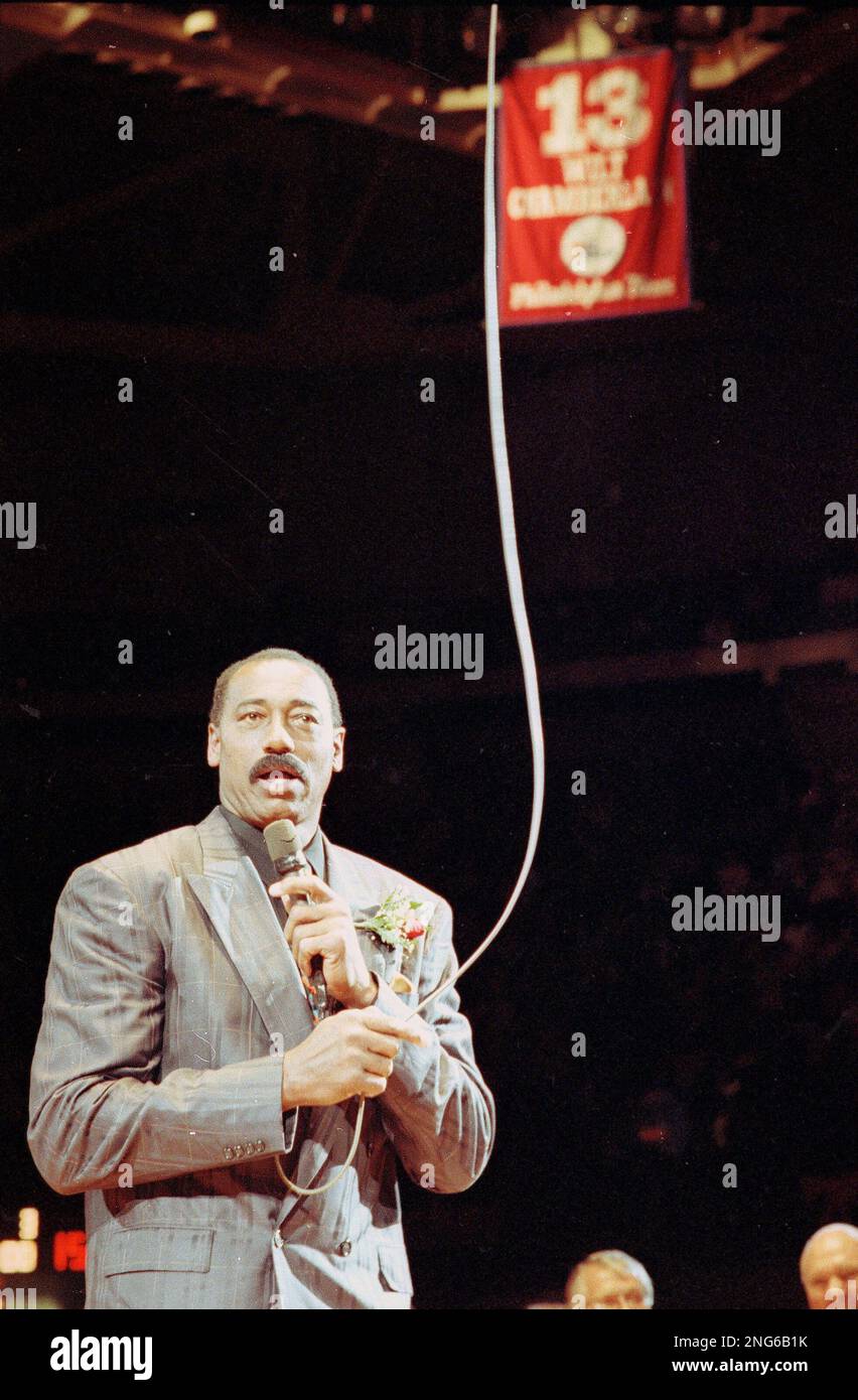 With a banner bearing his jersey number hanging in the rafters of the