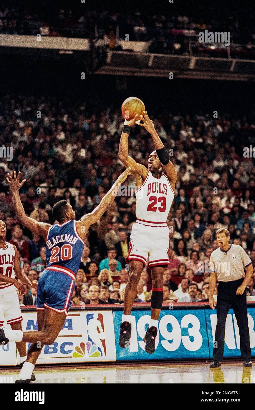 Michael jordan bulls finals 1993 hi-res stock photography and