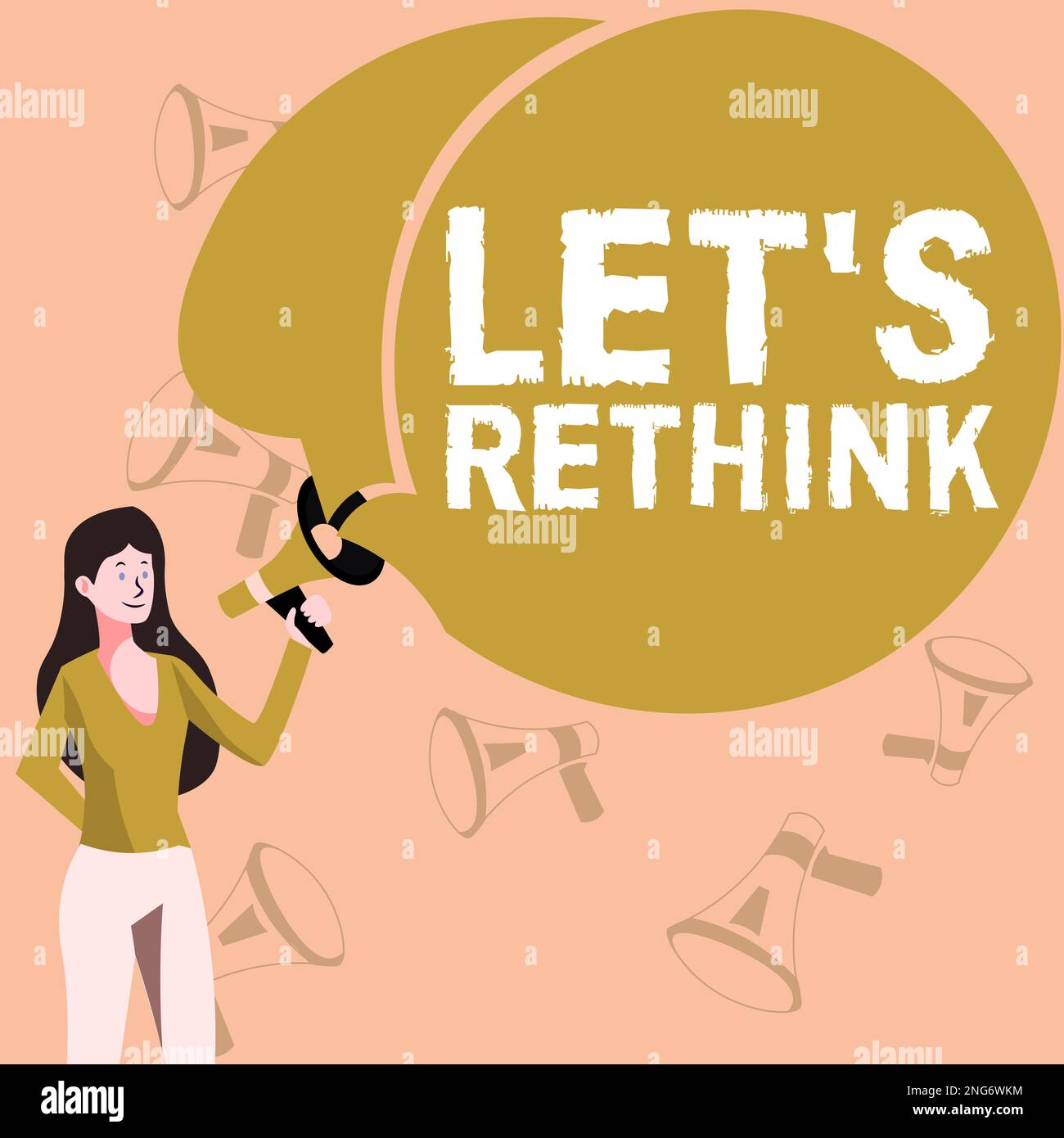 Let's Rethink Handwriting text Let's Rethink. Business overview an Afterthought To ...