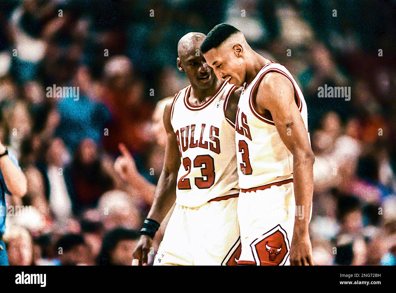Scottie pippen and michael jordan hi-res stock photography and images -  Alamy