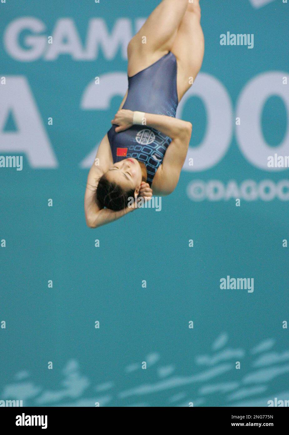 Chinas Wu Minxia Dives At Womens 3m Springboard Final In The Asian