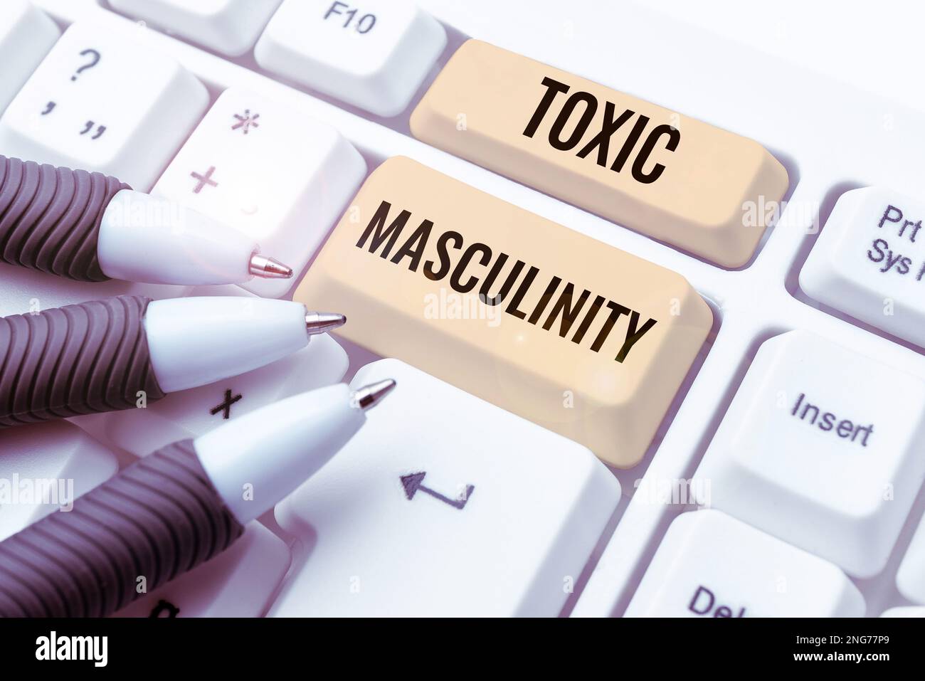 Writing displaying text Toxic Masculinity. Concept meaning describes ...