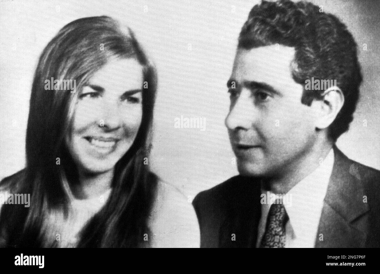 French archeologist Francoise Claustre and her husband Pierre are