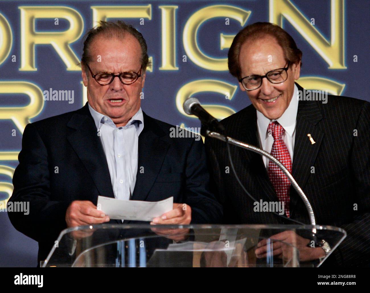 Philip Berk, president of the Hollywood Foreign Press Association