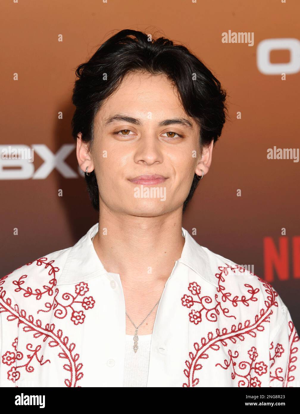 LOS ANGELES, CALIFORNIA - FEBRUARY 16: Tenzing Norgay Trainor attends