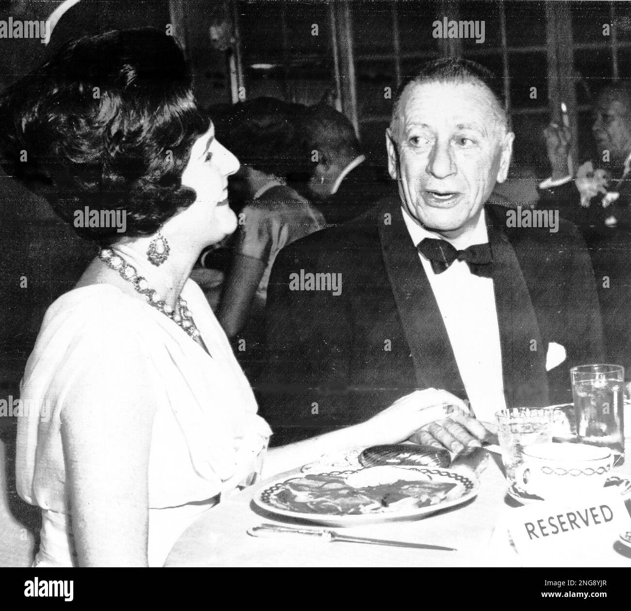 Pamela Churchill, former daughterinlaw of Sir Winston Churchill, and