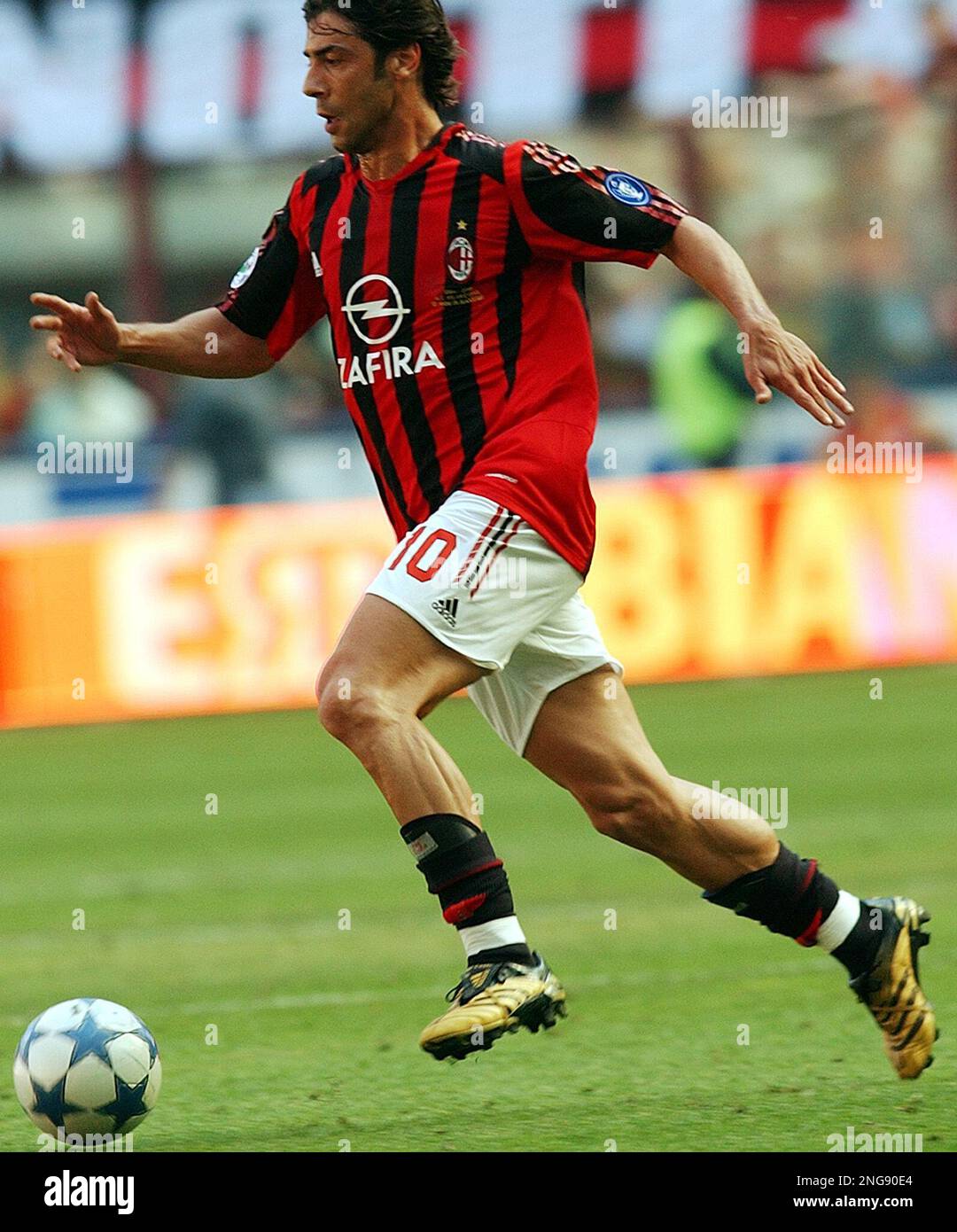 Milan Portuguese midfielder Manuel Rui Costa during an Italian