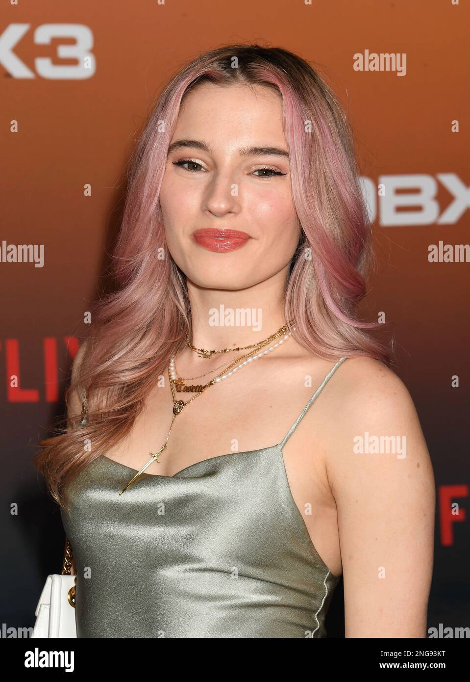 LOS ANGELES, CALIFORNIA - FEBRUARY 16: Cosette Rinab attends the Los