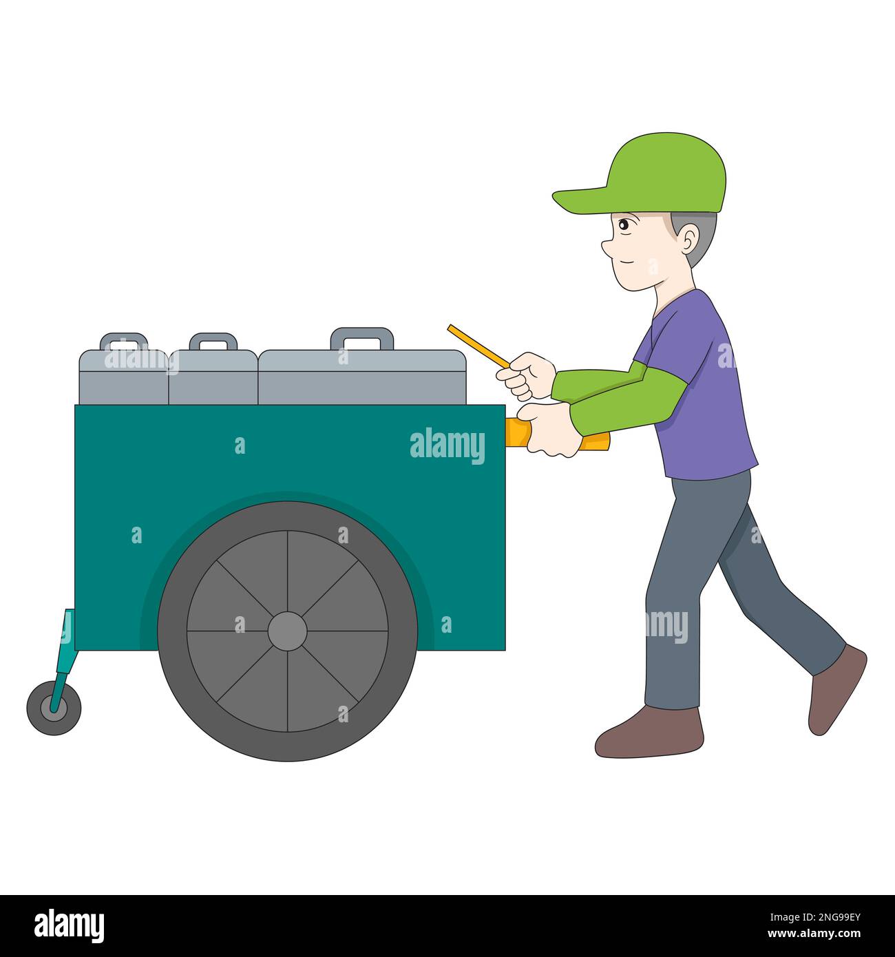 Vendors art Stock Vector Images - Alamy