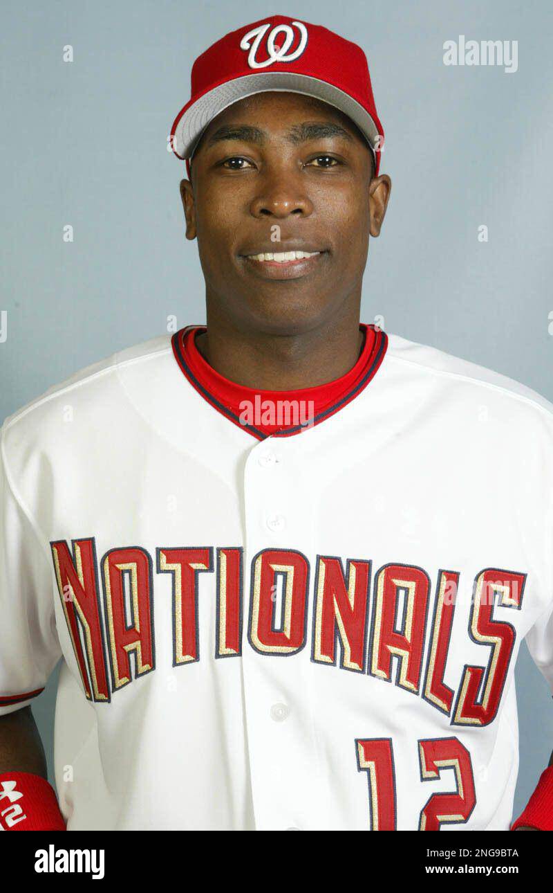 This is a 2006 file photo of Alfonso Soriano of the Washington ...