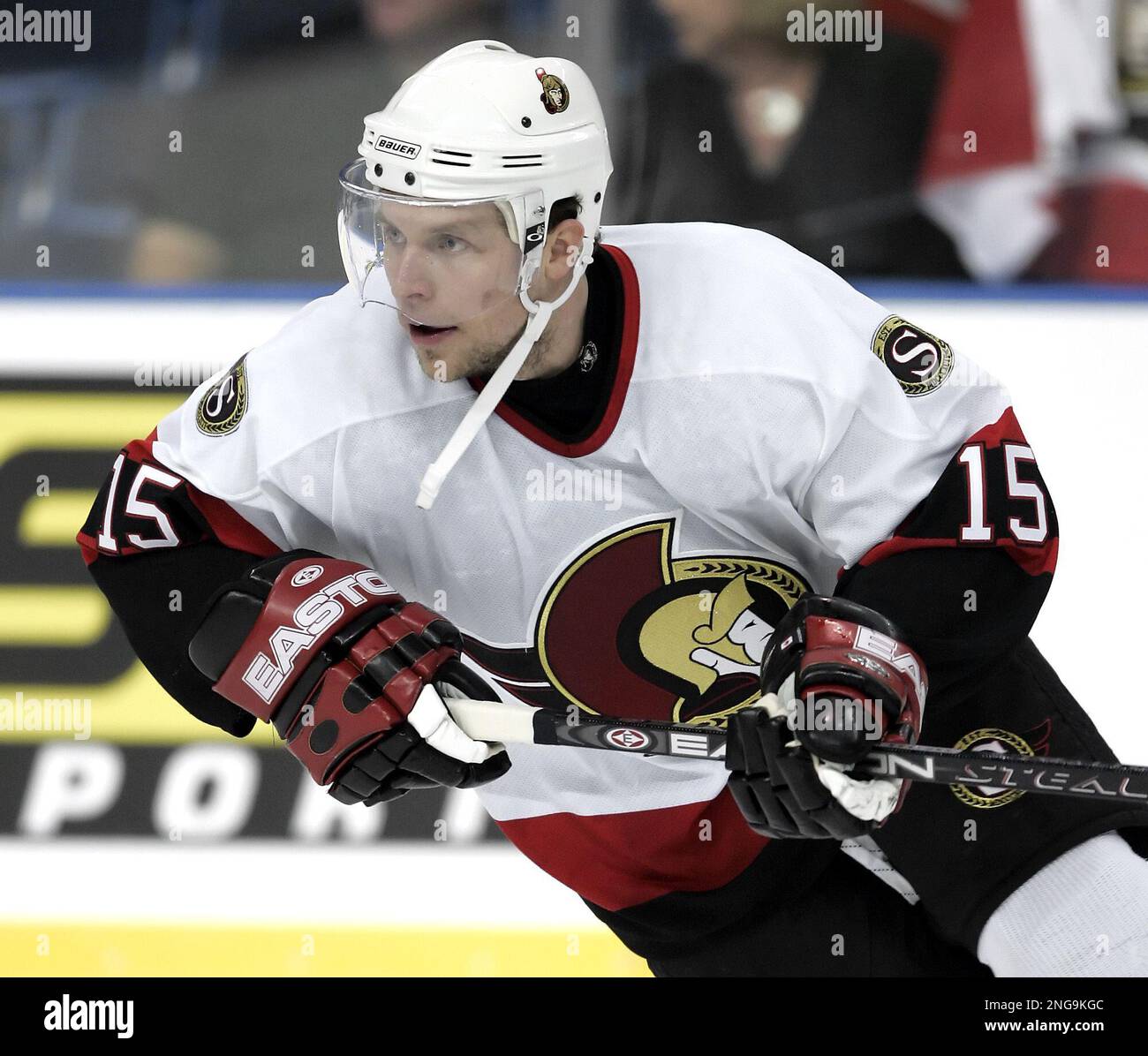 Dany Heatley Game Worn Ottawa Senators Jersey - OTTAWA SENATORS