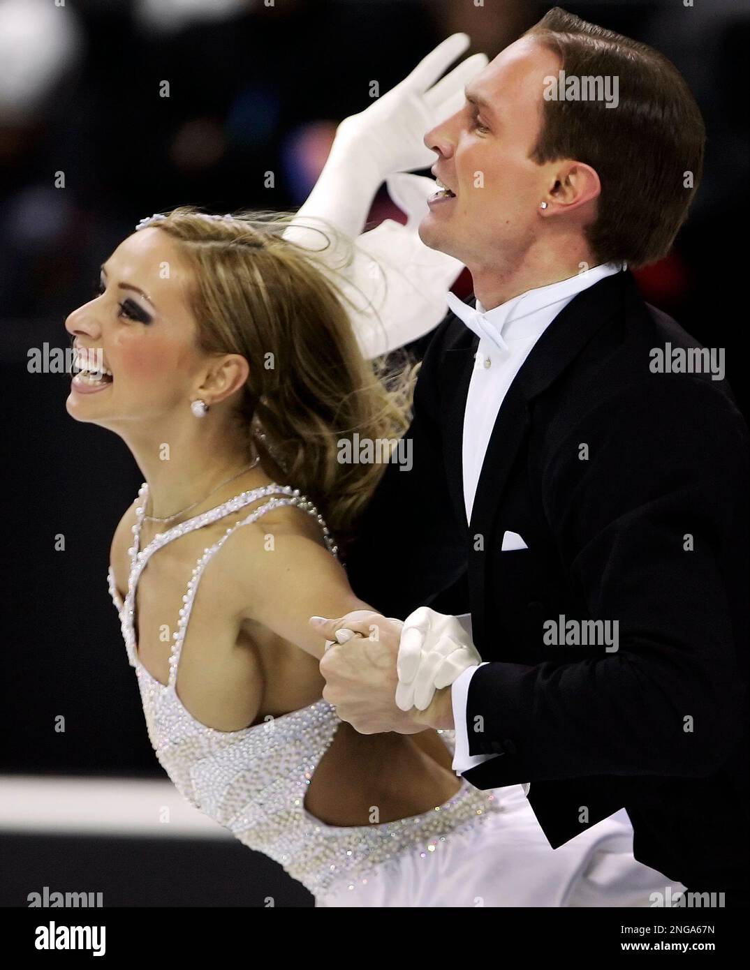 Russias Tatiana Navka And Her Partner Roman Kostomarov Skate Together russias-tatiana-navka-and-her-partner-roman-kostomarov-skate-together