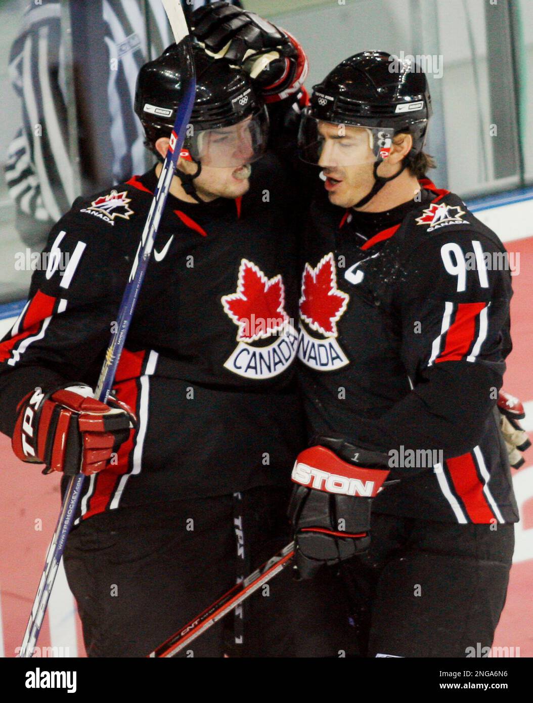 Rick Nash Game-Worn Team Canada 2006 Olympic Jersey